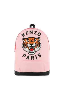 Рюкзак Tiger Head Kenzo Kids, розовый