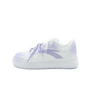 ANTA Комфортные противоскользящие износостойкие низкие кроссовки для скейтбординга унисекс фиолетового цвета