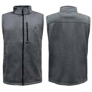 Серый мужской утепленный жилет без рукавов на молнии 7600j 912 Timberland, серый