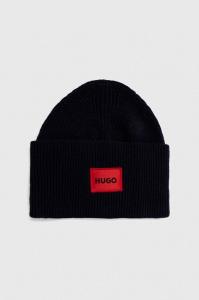 HUGO шерстяная шапка, темно-синий