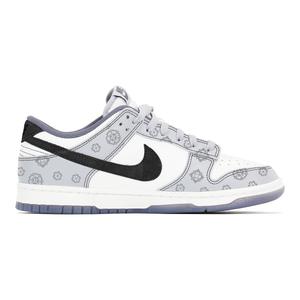 Кроссовки Nike Dunk Skateboard Shoes Men Low-Top Gray