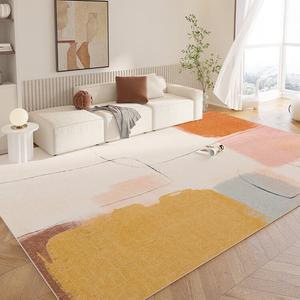 Budis Ковер 240х400 см для гостиной/спальни, разноцветный, водонепроницаемый, нескользящий, Dove Velvet