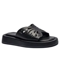 Кожаные тапочки Marc Cain, черный