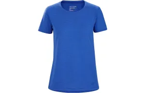 Футболка CORMAC Quick Dry женская Arcteryx, ultramarine синий/vitality heather