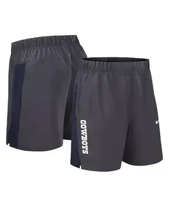 Мужские серые шорты Dallas Cowboys Woven Victory Performance Nike