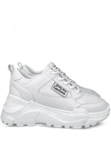 Кожаные кроссовки Versace Jeans Couture, белый