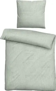 Постельное белье шалфей 1x 135x200 см + 1x 80x80 см Biberna