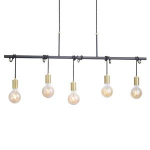 Подвесной светильник JUST LIGHT Tamara, железо - 5-пламенное