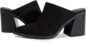 Женские мюли-туфли JeimPoey с закрытым носком, на высокой массивной платформе, без задника, Black