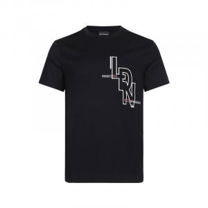 Мужская футболка с коротким рукавом EMPORIO ARMANI, синий