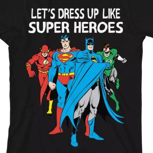 Футболка с рисунком «Лига справедливости» для мальчиков 8–20 лет, одеваемся как супергерои Licensed Character
