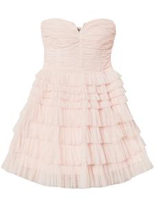 Многослойное платье TWINSET, розовый