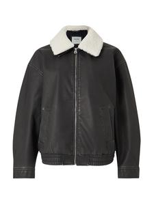 HOLLISTER Куртка для межсезонья в черном цвете