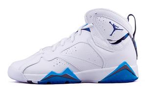 Кроссовки Jordan Air Jordan 7 Vintage Basketball 304774-107, белый/синий