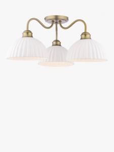 Durford 3 Arm полупотолочный светильник Laura Ashley, Metallic Bronze