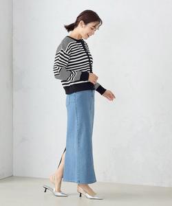 Облегающая джинсовая юбка Remade/Комплект Comme Ca Ism, цвет Blue