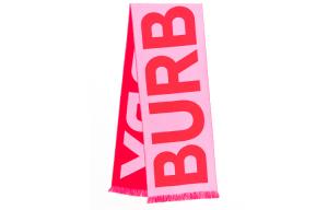 Burberry Вязаный шарф унисекс, Pink