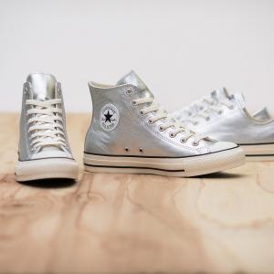 Кожаные кроссовки All Star (R) HI с высоким кроем Converse, цвет Silver