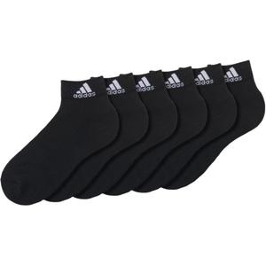 Adidas Средние носки унисекс 6 пар черные
