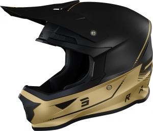 Мотокроссовый шлем Shot furious draw 3.0, Black/Gold