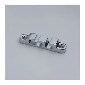 Nebula Hunters Хромированный держатель для бас-гитары с 3 струнами, прямая установка, стиль дерева с 3 струнами