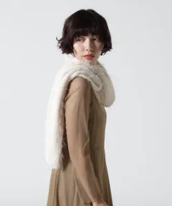 Кружевная шаль Kaene Fur/00308 B'2Nd, цвет Off White 3