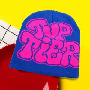 Шапка-бини высшего качества с надписью FASHNZFAB, бирюзовый