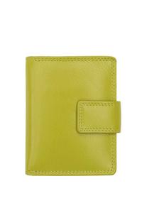 Кожаный кошелек для монет "Верона" PRIMEHIDE, зеленый