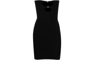Платье-трубка с вырезом Alexander Wang, черный
