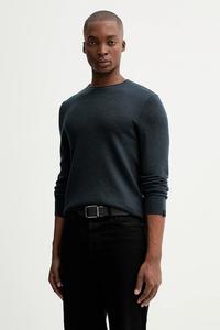 Свитер из смеси шерсти и костей Rag & Bone, темно-синий