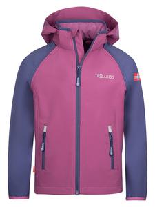 Куртка софтшелл Trollkids Zipp Off Rondane XT, цвет Lila/Rosa