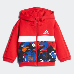 Детская повседневная спортивная одежда Adidas, красный