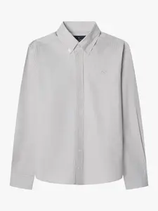 Детская хлопковая рубашка Oxford от Brompton Hackett London, Malt Beige