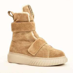 Бежевые женские ботинки из овчины Thalia Montane Andia Fora, бежевый