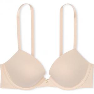 Коллекция "Фэнтези" Коллекция "Мечтательная" Бюстгальтер пуш-ап с кружевом Dream Angels/Марципановый бюстгальтер Victoria's Secret, цвет Марципан/Марс Пот