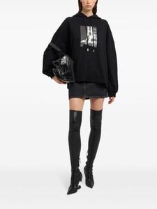 Толстовка с графическим принтом GCDS Morso, черный