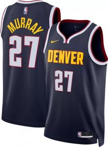 Мужская футболка Nike Denver Nuggets Jamal Murray #27 Dri-FIT Swingman