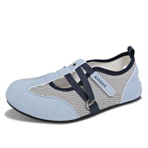 Туфли Мэри Джейн женские JINDUN, Gray Blue