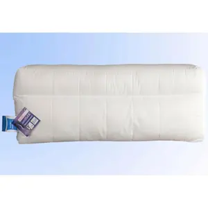 Подушка для шеи Ergo Наполнение: Comforel волокнистое покрытие Чехол: хлопок 1 шт. сертифицировано организацией Aktion gesunder Rücken (AGR) e.V. Jekatex, белый