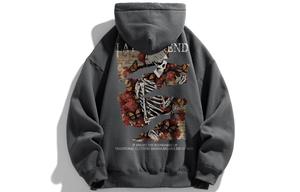 Унисекс свитшот LA'T.WEEKEND, темно-серый