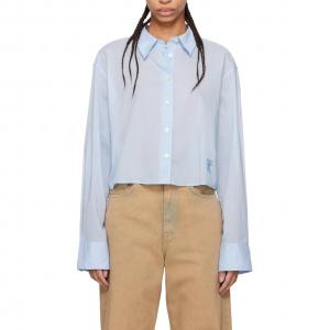 Acne Studios Женская рубашка светло-голубого цвета