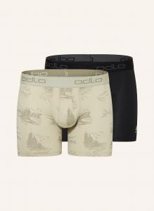 Упаковка из 2 функциональных трусов-боксеров с принтом Active F-Dry Odlo, мультиколор