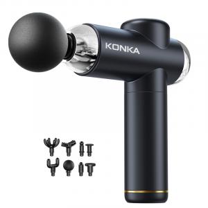 Массажный пистолет Fascia Guns для спорта и фитнеса, снятие мышечной боли, унисекс массажер JMQ A15 KONKA