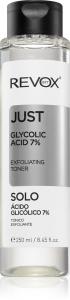 Мягкий отшелушивающий тоник Just Glycolic Acid 7% Revox B77, 250 мл