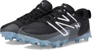 Бутсы New Balance Mens Freezelx V5, Black/Grey/Polar Blue