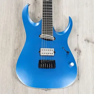 Гитара Ibanez JBM9999 Jake Bowen, накладка на гриф из эбена, металлический матовый цвет Azure