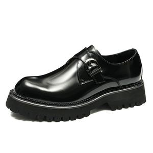 ASTON M.JAZZ Мужские повседневные туфли Monk Shoes черные, цвет Black