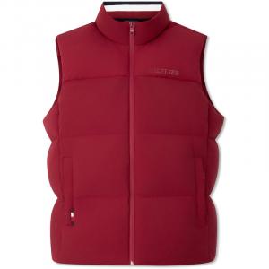 Пуховик Unisex с воротником стойкой, утепленный Tommy Hilfiger, carmine xjs