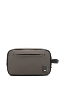Несессер с логотипом Emporio Armani, серый