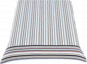 Комплект постельного белья Tommy Hilfiger Tommy Mustique с полосатым принтом, размер Queen, многоцветный, Mustique Stripe